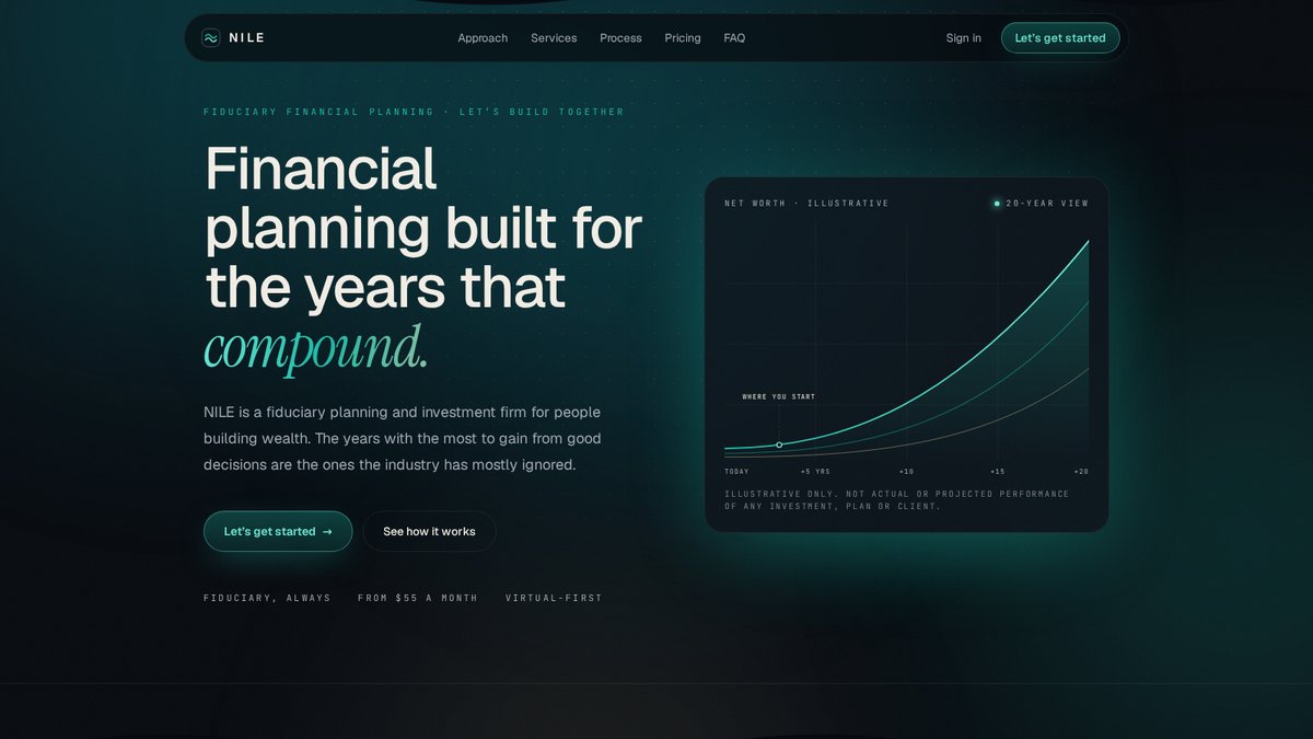 NilePlanning.com: financial planning built for the years that compound